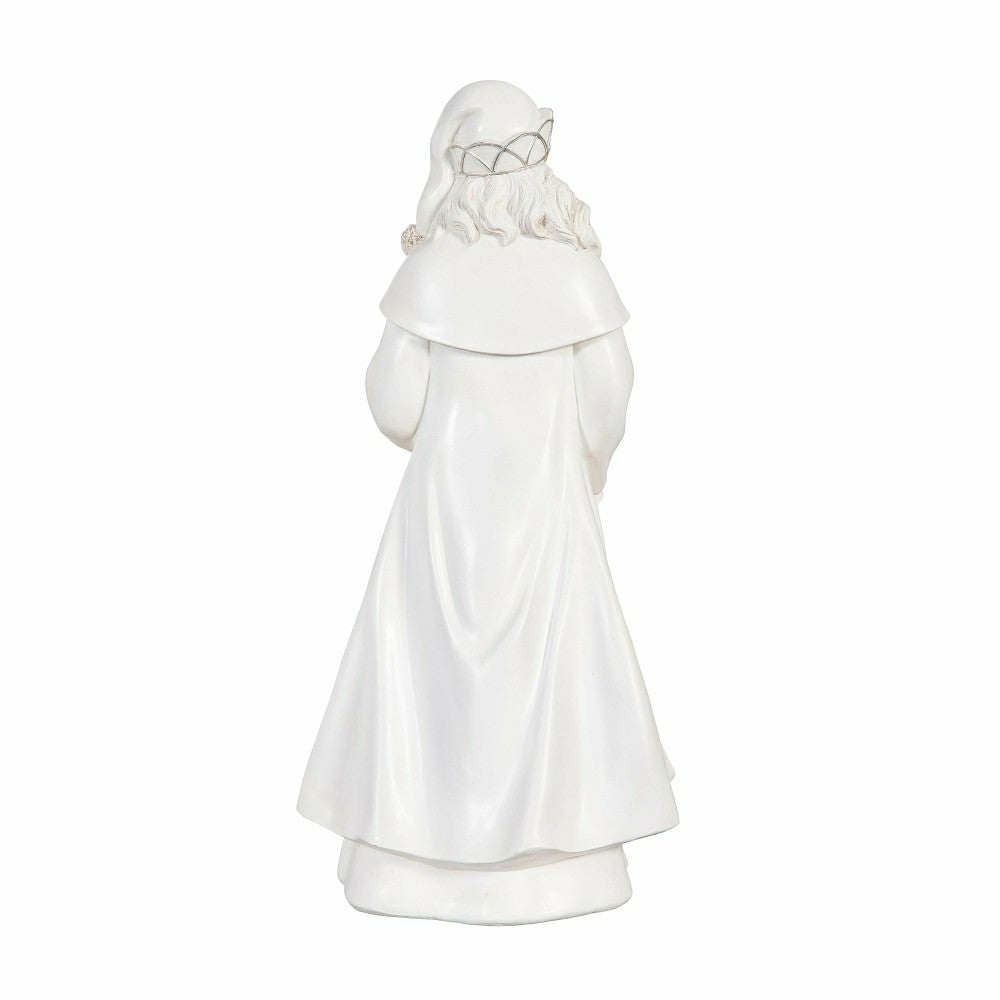 Season to Sparkle Garden Statue, Resin Garden Statue, Saint Nick, 20"H | Plow & Hearth