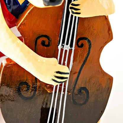 Metal Patriotic Dog Statue with Instrument | Plow & Hearth