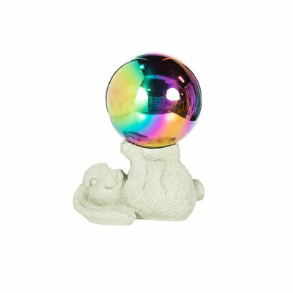 Bunny Gazing Ball Holder | Plow & Hearth