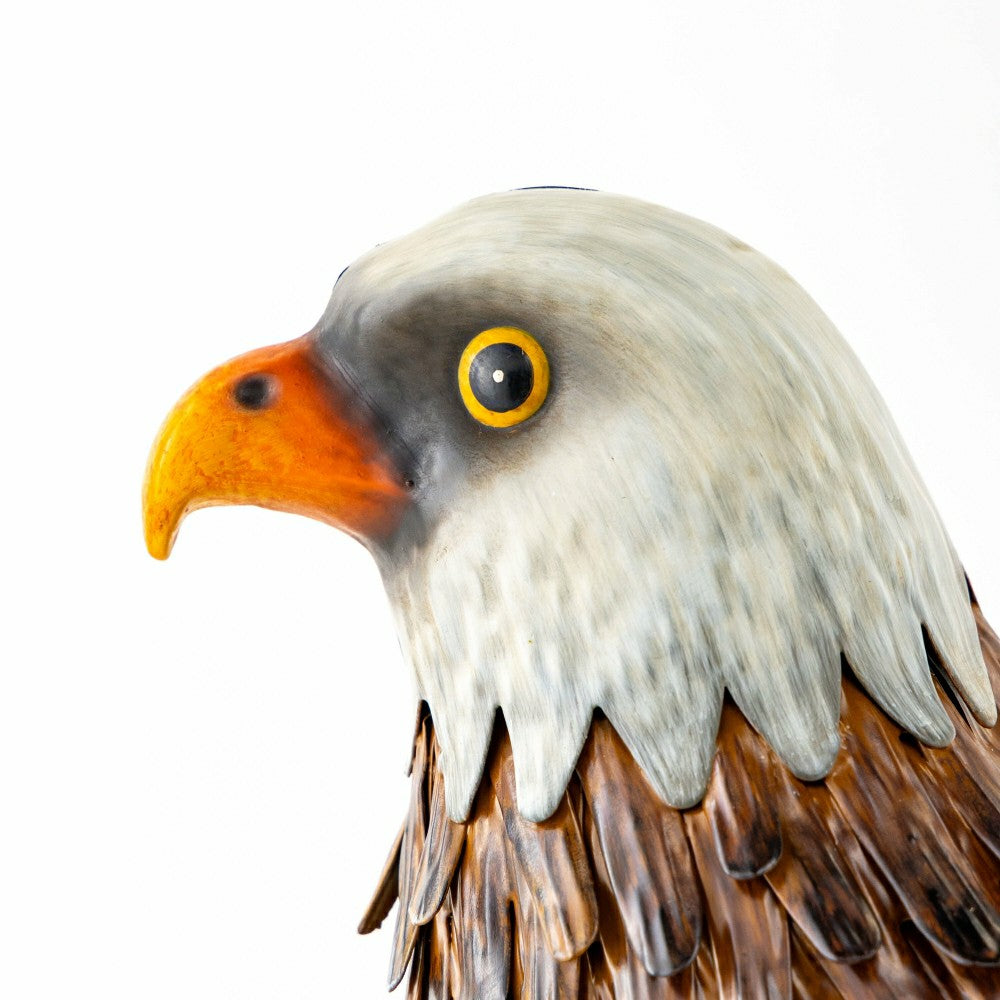 Metal Eagle Outdoor Statues, Set of 2 | Plow & Hearth