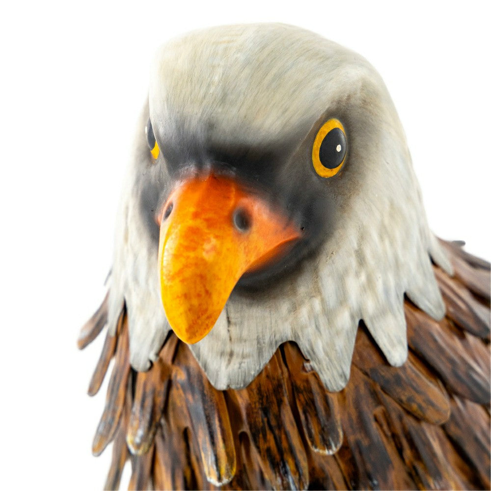 Metal Eagle Outdoor Statues, Set of 2 | Plow & Hearth
