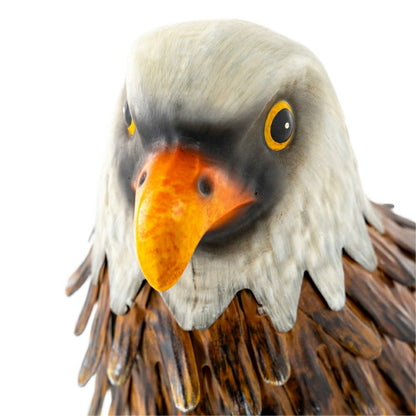 Metal Eagle Outdoor Statues, Set of 2 | Plow & Hearth
