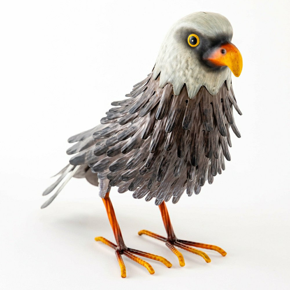 Metal Eagle Outdoor Statues, Set of 2 | Plow & Hearth