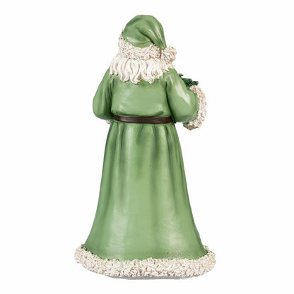 Shades of Green Garden Statue, Resin Statue, Santa, 12"H | Plow & Hearth