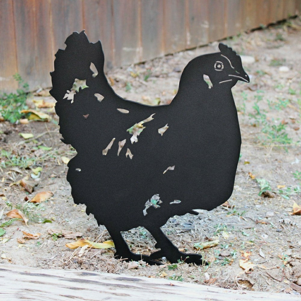 Chicken Garden Stake | Plow & Hearth