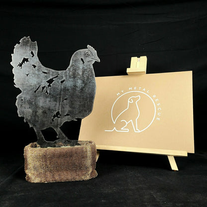 Chicken Garden Stake | Plow & Hearth