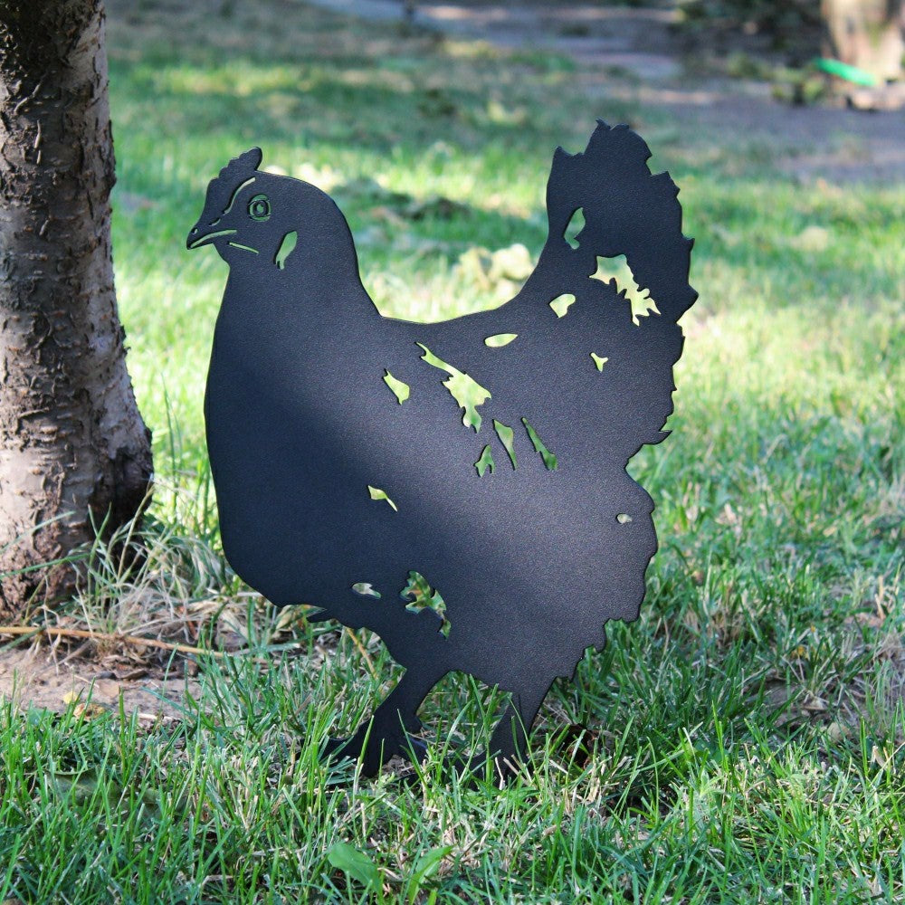Chicken Garden Stake | Plow & Hearth