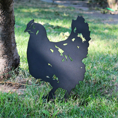 Chicken Garden Stake | Plow & Hearth