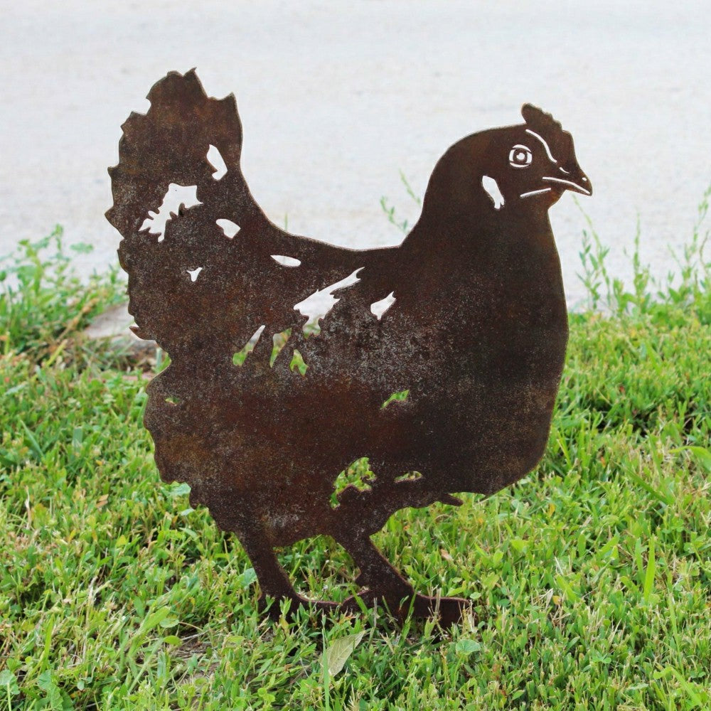 Chicken Garden Stake | Plow & Hearth