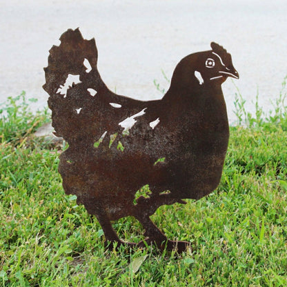 Chicken Garden Stake | Plow & Hearth