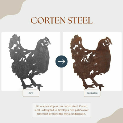 Chicken Garden Stake | Plow & Hearth