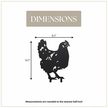 Chicken Garden Stake | Plow & Hearth