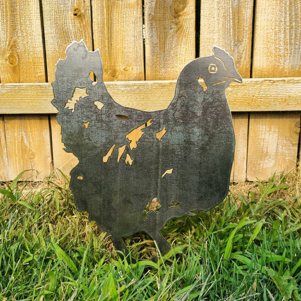 Chicken Garden Stake | Plow & Hearth