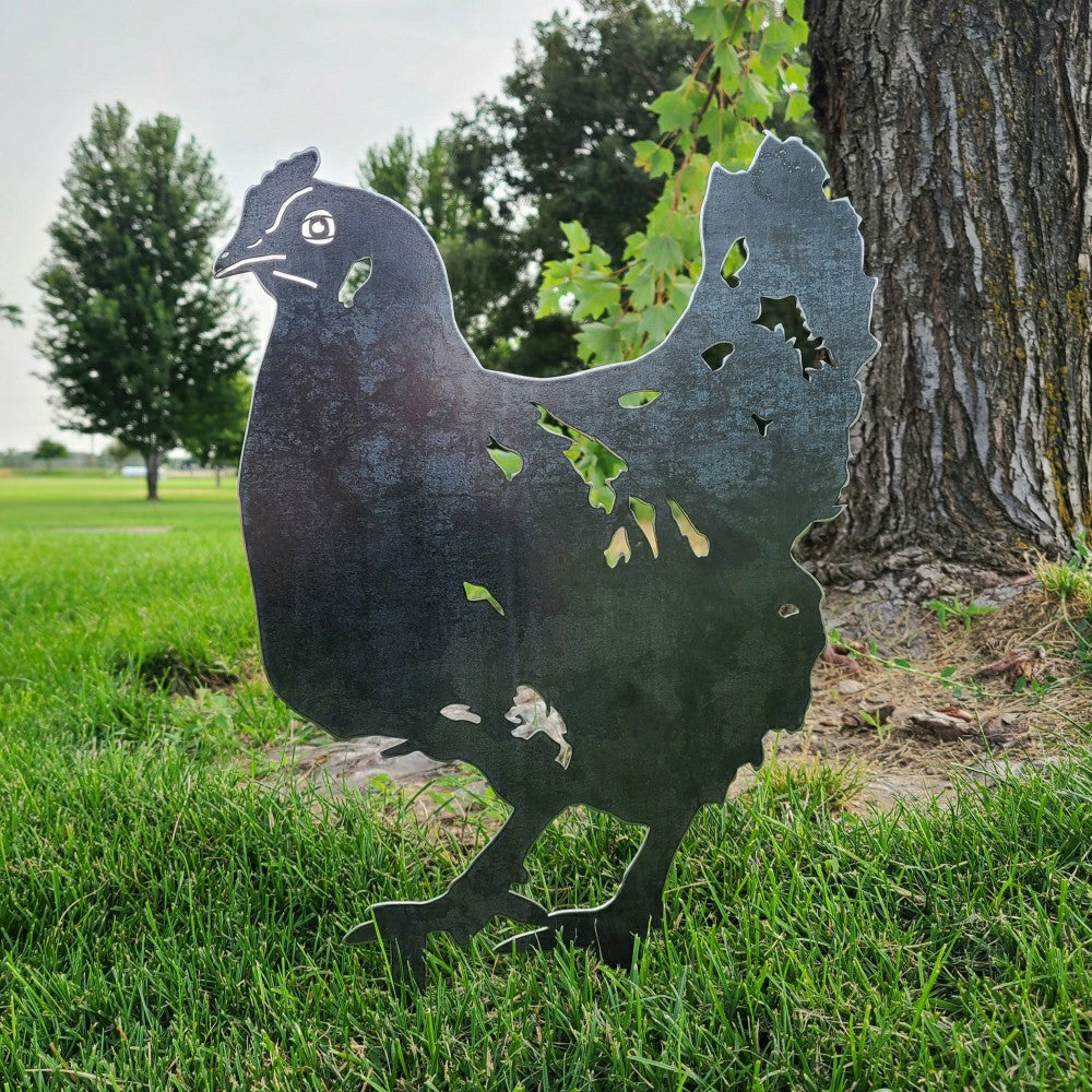 Chicken Garden Stake | Plow & Hearth
