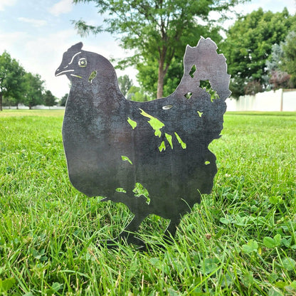 Chicken Garden Stake | Plow & Hearth