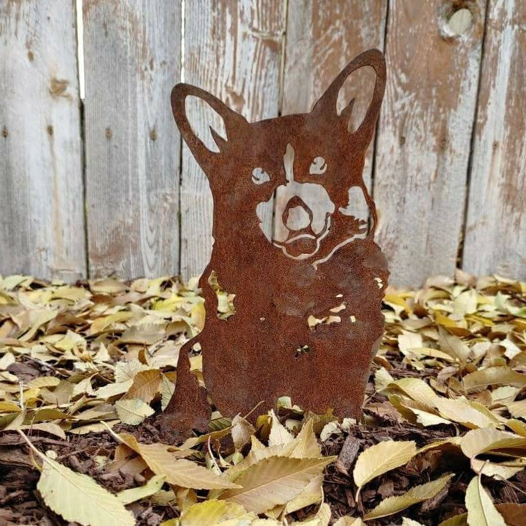 Corgi Garden Stake | Plow & Hearth