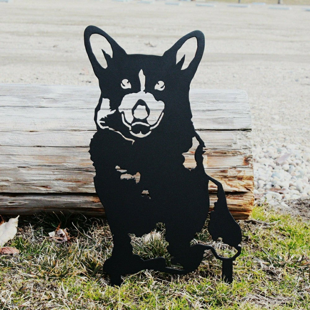 Corgi Garden Stake | Plow & Hearth