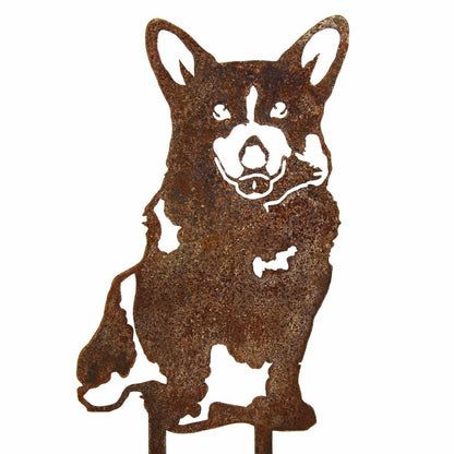 Corgi Garden Stake | Plow & Hearth