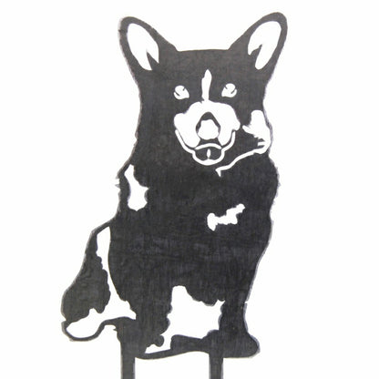 Corgi Garden Stake | Plow & Hearth