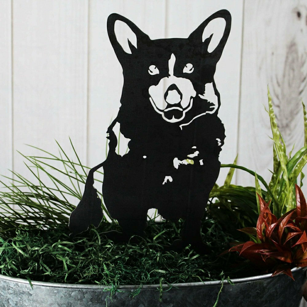 Corgi Garden Stake | Plow & Hearth
