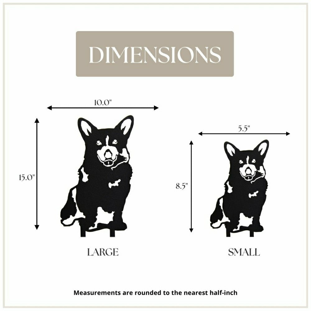 Corgi Garden Stake | Plow & Hearth