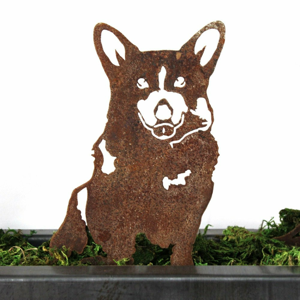 Corgi Garden Stake | Plow & Hearth