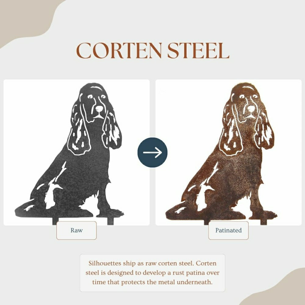 Cocker Spaniel Garden Stake | Plow & Hearth