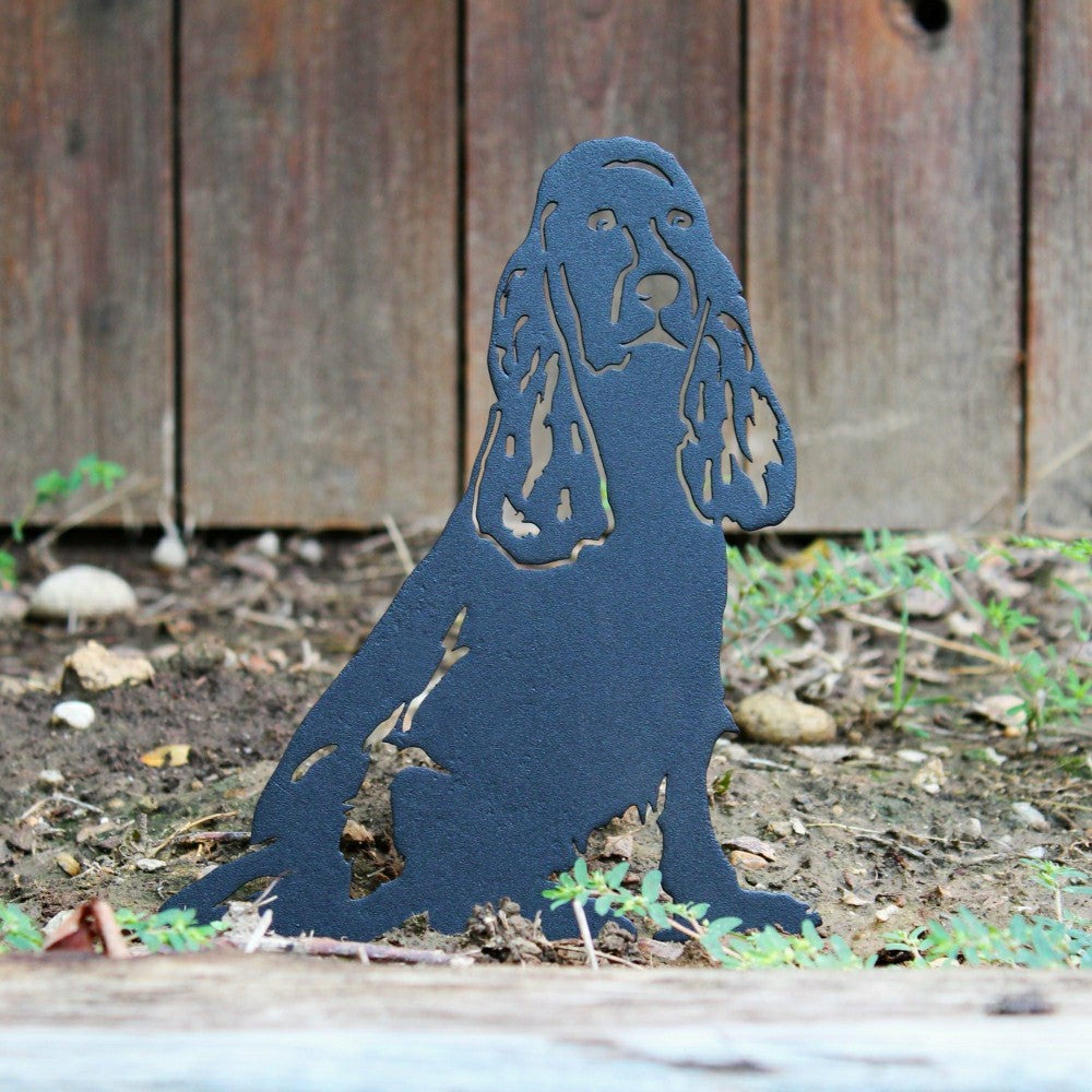 Cocker Spaniel Garden Stake | Plow & Hearth