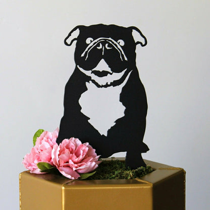 English Bulldog Garden Stake | Plow & Hearth