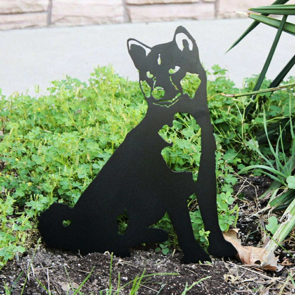 Akita Garden Stake | Plow & Hearth