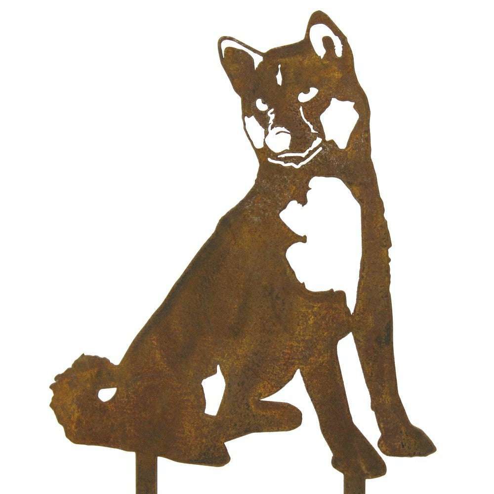Akita Garden Stake | Plow & Hearth