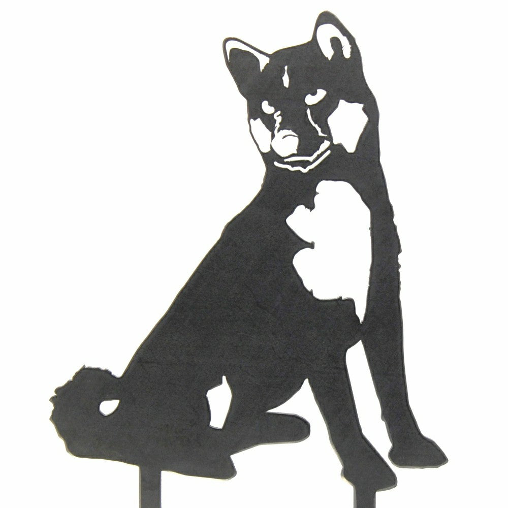 Akita Garden Stake | Plow & Hearth