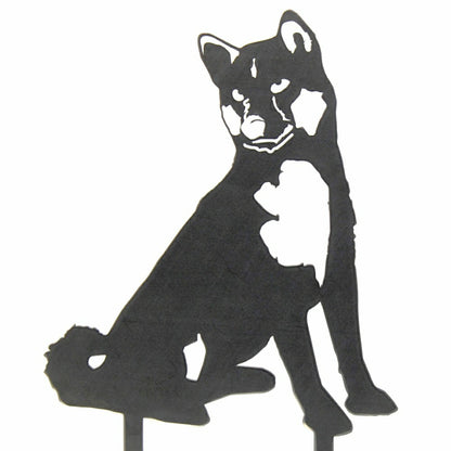 Akita Garden Stake | Plow & Hearth