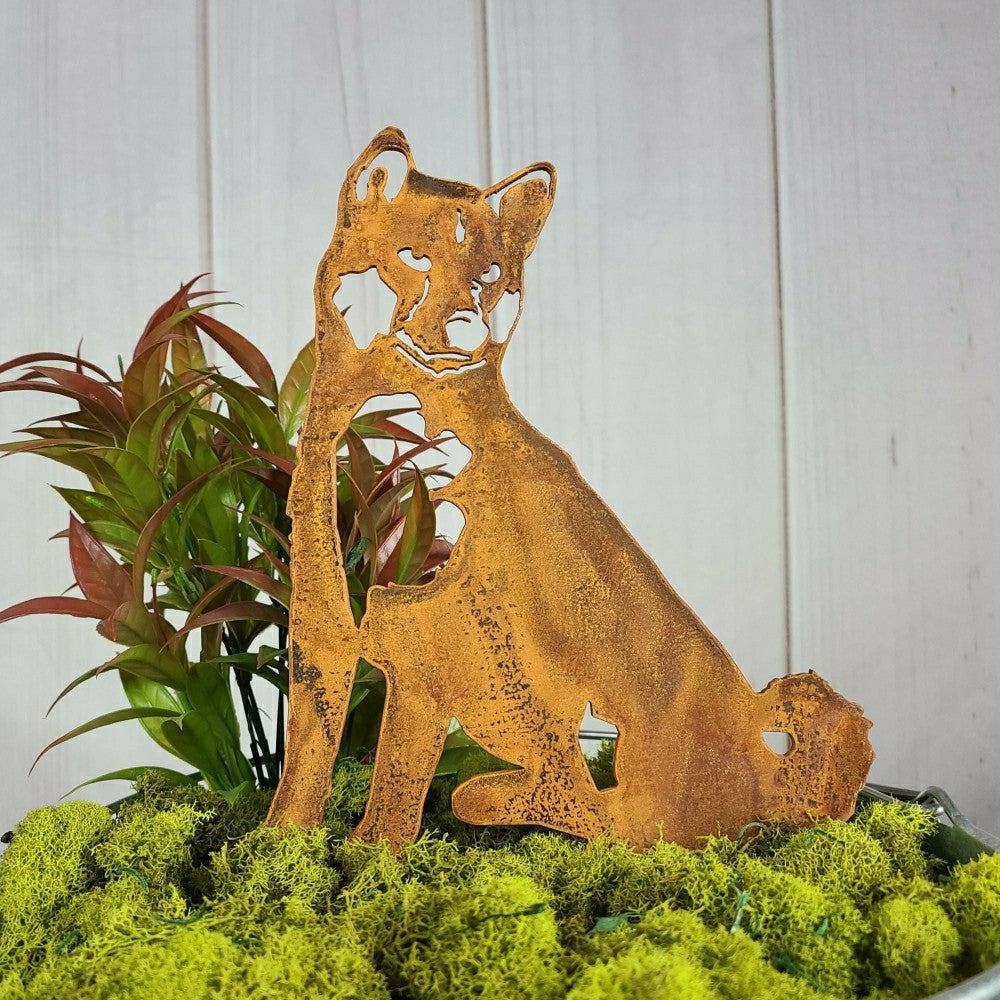Akita Garden Stake | Plow & Hearth