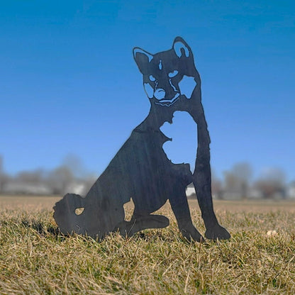 Akita Garden Stake | Plow & Hearth