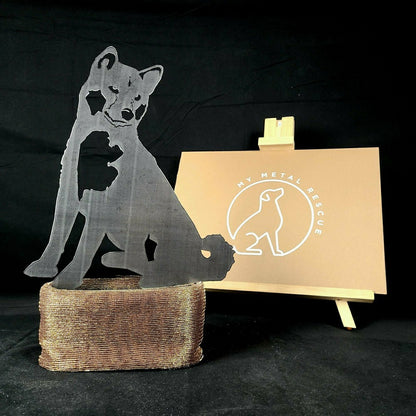 Akita Garden Stake | Plow & Hearth
