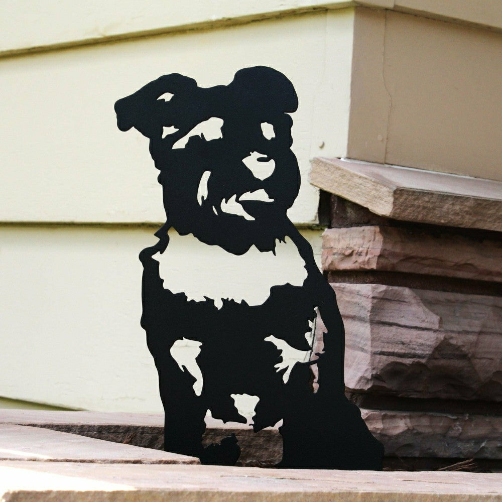 Schnauzer Garden Stake | Plow & Hearth