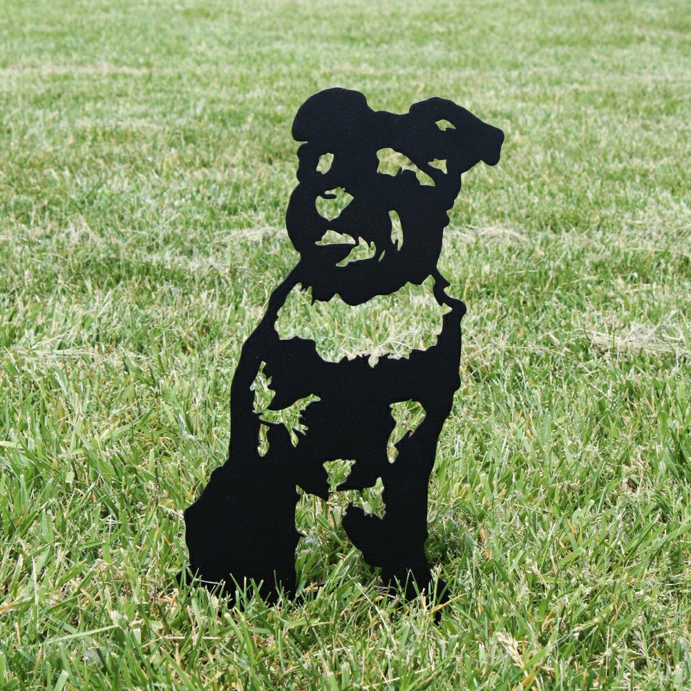 Schnauzer Garden Stake | Plow & Hearth