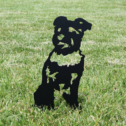 Schnauzer Garden Stake | Plow & Hearth