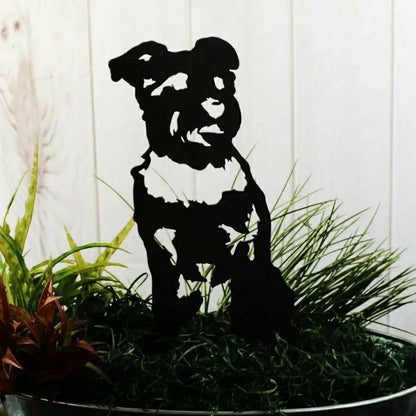 Schnauzer Garden Stake | Plow & Hearth