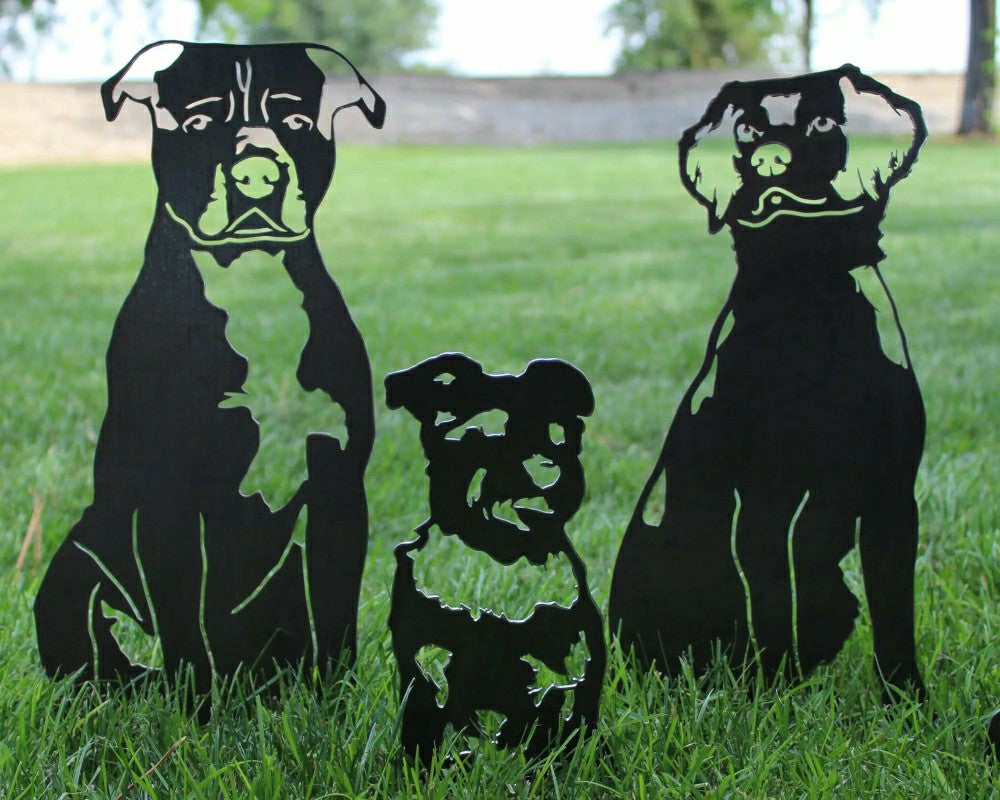 Schnauzer Garden Stake | Plow & Hearth