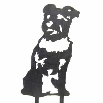 Schnauzer Garden Stake | Plow & Hearth