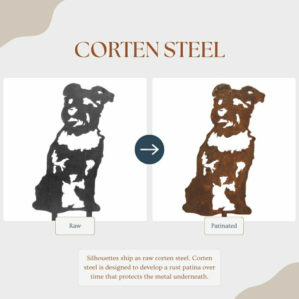 Schnauzer Garden Stake | Plow & Hearth