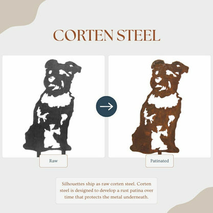 Schnauzer Garden Stake | Plow & Hearth