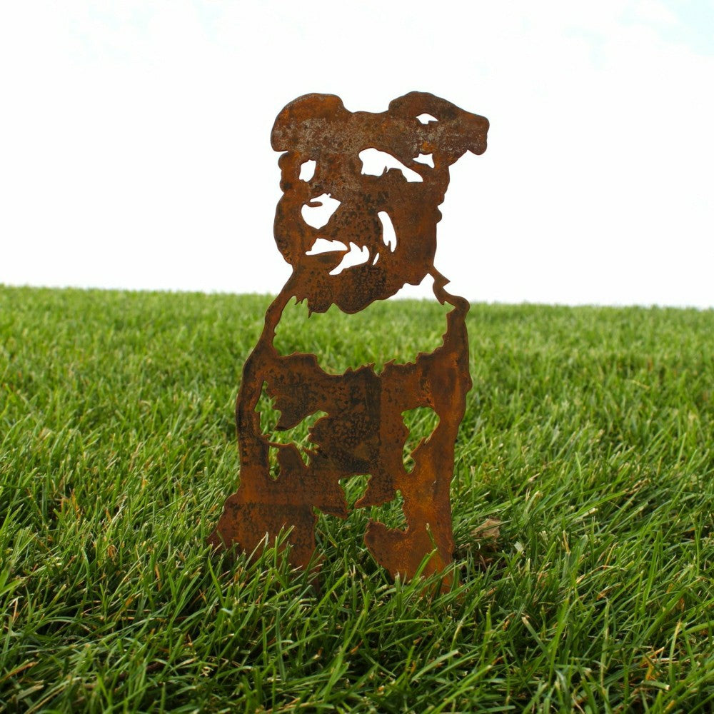 Schnauzer Garden Stake | Plow & Hearth