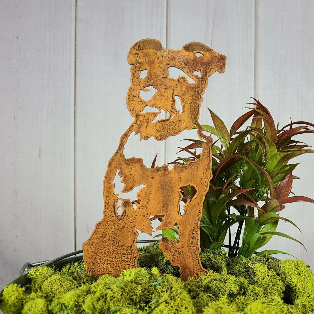 Schnauzer Garden Stake | Plow & Hearth