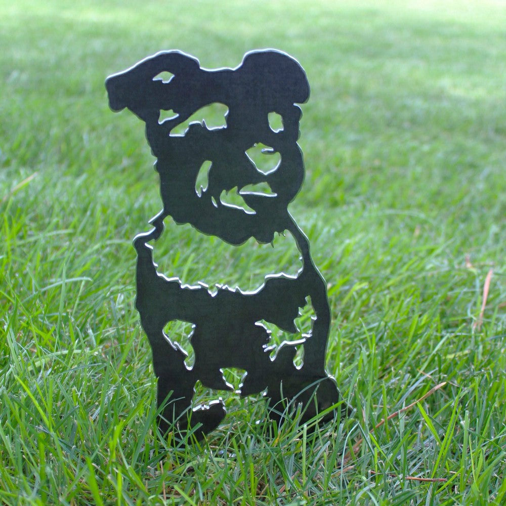 Schnauzer Garden Stake | Plow & Hearth