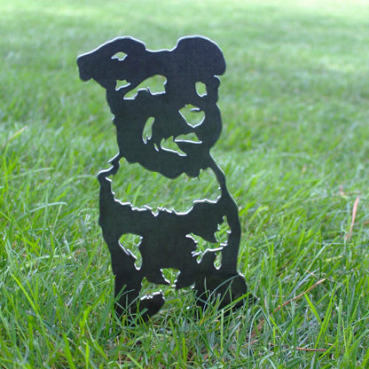 Schnauzer Garden Stake | Plow & Hearth