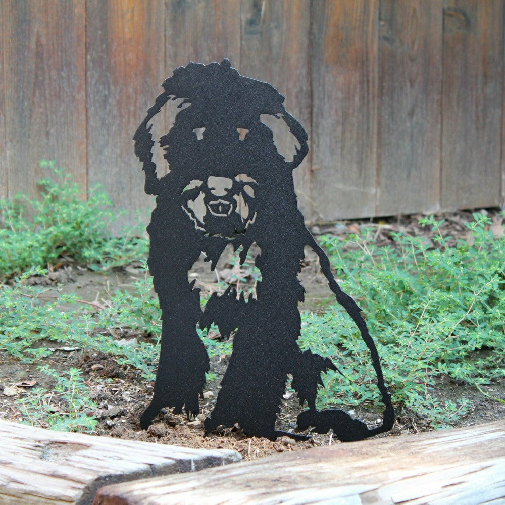 Old English Sheepdog Garden Stake | Plow & Hearth