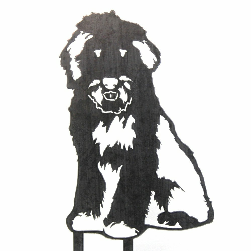 Old English Sheepdog Garden Stake | Plow & Hearth